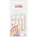 Uñas de los pies KISS Gel Fantasy Este es el modelo clásico FCT01 (S20)