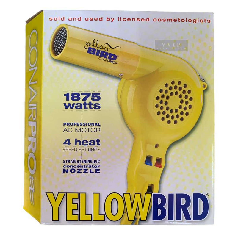 Conair Pro Yellow Bird 1875 Watt Hair Dryer