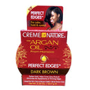 Aceite de argán Creme Of Nature Perfect Edges Marrón oscuro 2.25 oz.