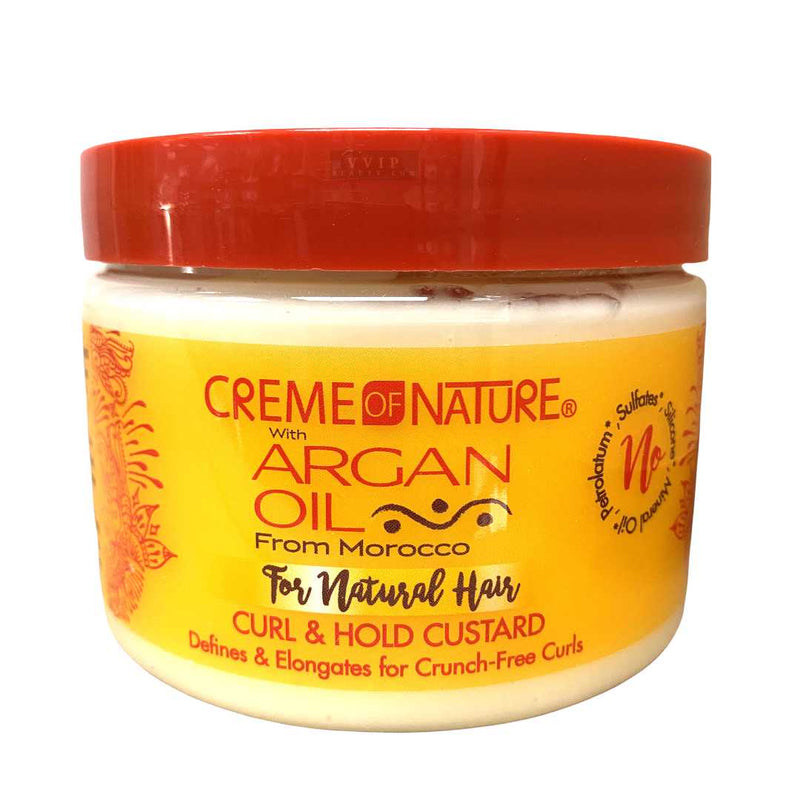 Creme of Nature Argan Oil Twirling Custard Curl Styling Gel 11.5oz