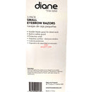 Maquinilla de afeitar pequeña para cejas, paquete de 3 (B00043)