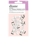 Clips DIANE de 1¾” de una sola punta, paquete de 10 D15C (60)