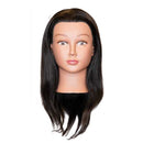 Maniquí Diane Ava negro de 20-22 pulgadas, 100% cabello humano DMM012 (B00028)