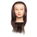 Maniquí Diane Avery de cabello castaño, 20-22 pulgadas, 100% cabello humano D3025 (B00093)