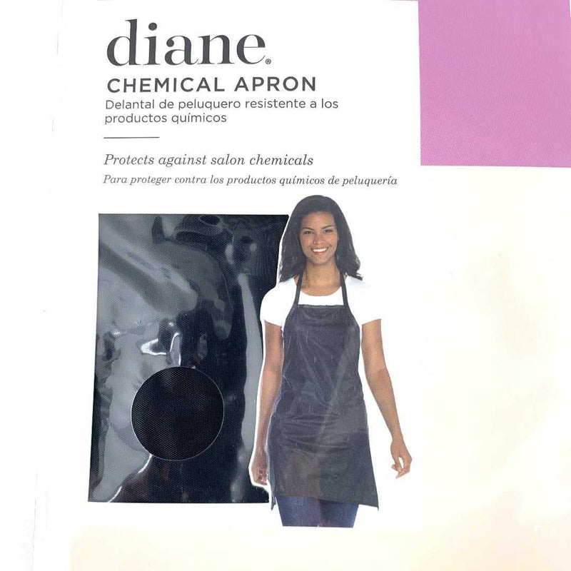 DIANE BLACK CHEMICAL APRON (B00024)