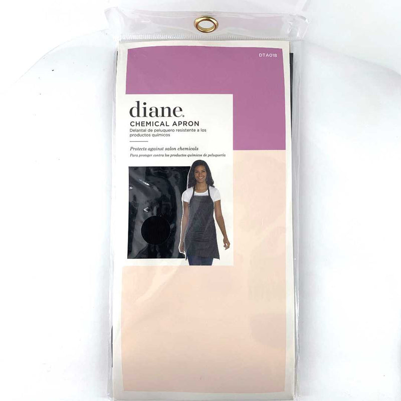 DIANE BLACK CHEMICAL APRON (B00024)