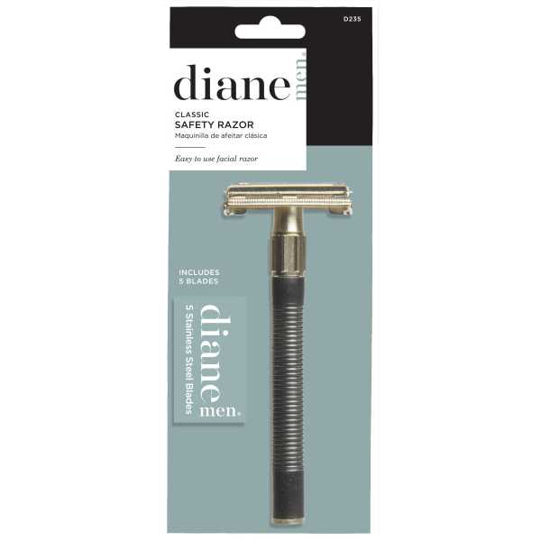 DIANE CLASSIC SAFETY RAZOR WITH 5 BLADES D235 (B00030)