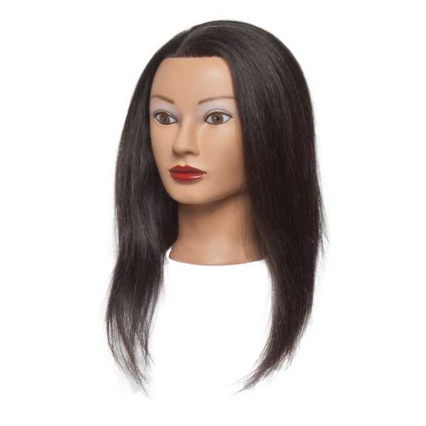 DIANE REESE BLACK HAIR 20-22 INCH 100% HUMAN HAIR MANNEQUIN D309 (B00028)