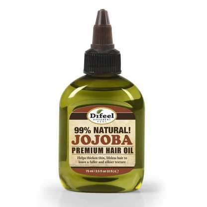 DIFEEL PREMIUM NATURAL HAIR OIL - JOJOBA OIL 2.5 OZ.