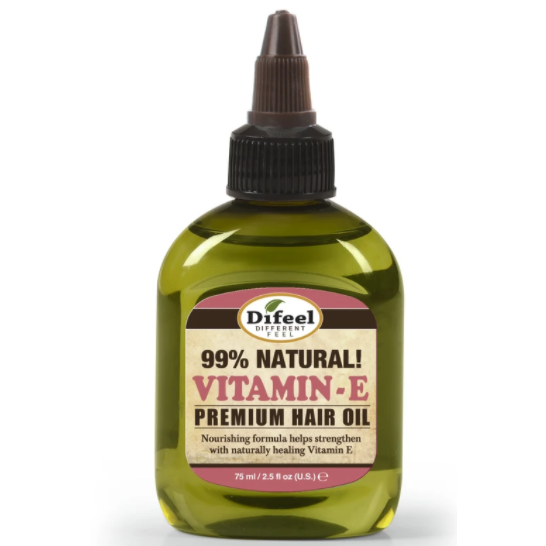 Difeel Vitamin E Hair Oil - 2.5 Oz