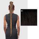 Goma para coleta con cordón ajustable, pinza para trenzar, toque STB WHIP 40"