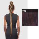 Goma para coleta con cordón ajustable, pinza para trenzar, toque STB WHIP 40"