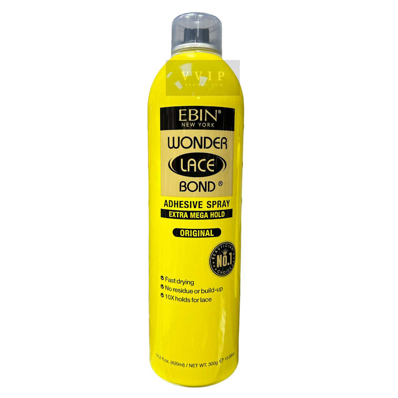 EBIN NEW YORK WONDER LACE BOND ADHESIVE SPRAY -Extra Mega hold 14.2oz