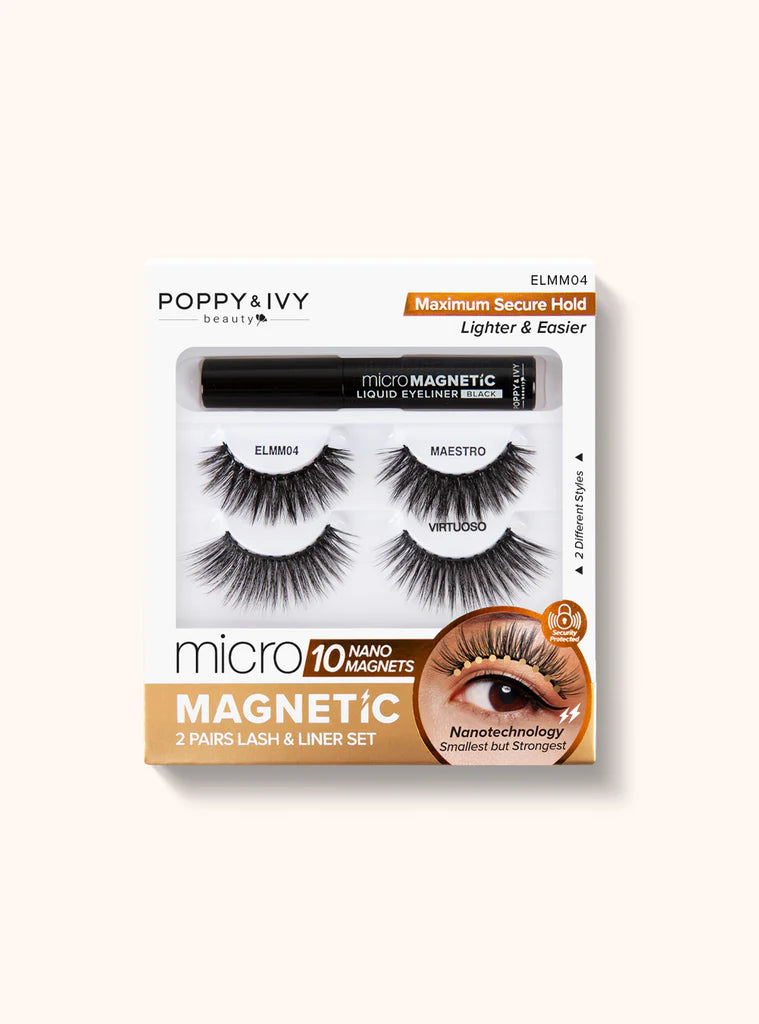 Maestro Micro Magnetic Lash & Liner Set-Elmm04  (44)