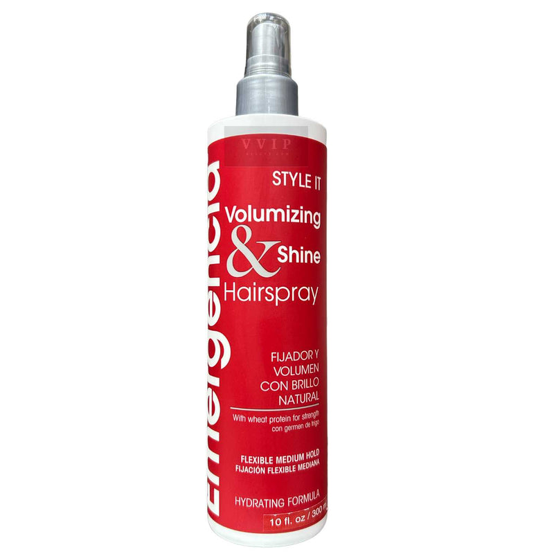 Emergencia volumizing & shine hair spray 10 oz