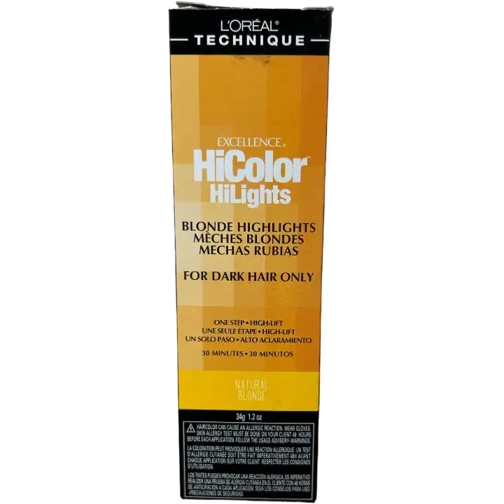L'oreal HiColor Blonde HiLights Permanent Crème Hair Color 1.74 fl oz