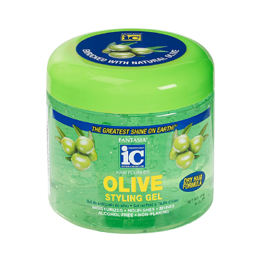 Fantasia IC Hair Polisher Olive Styling Gel 16oz (22)