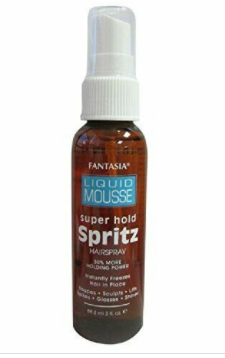 Fantasia IC Liquid Mousse Super Hold Spritz Hairspray(Blue) 2oz/12oz (B00120)
