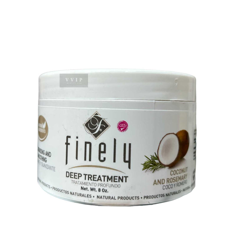 Finely Coconut And Rosemary Deep Treatment 8oz