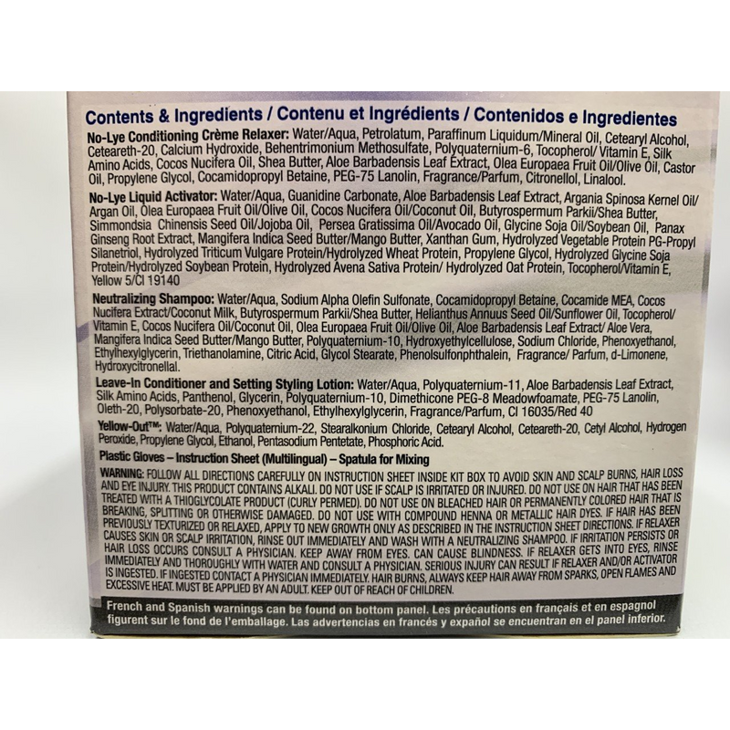Gentle Treatment No-Lye Conditioning Creme Relaxer-Gray