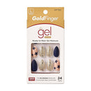 Gel para dedos dorado Glam 24 unidades GF92 (42)