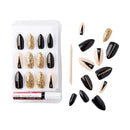 Gel para dedos dorado Glam 24 unidades GF93 (42)