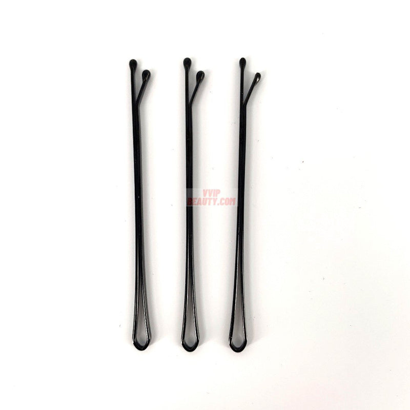 100 Pack 2½” Jumbo Bob Pins Black-Bronze