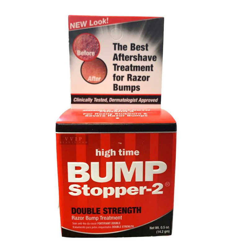 High Time Bump Stopper Razor Bump Treatment - Double Strenght 0.5 oz