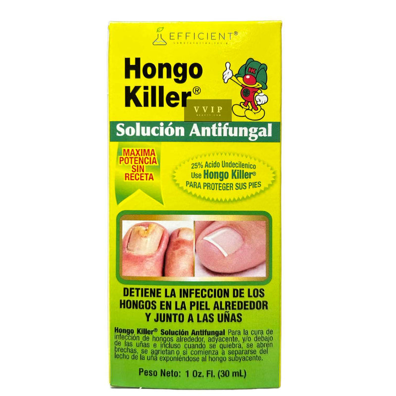Hongo Killer Antifungal Solution, Athlete's Foot Treatment, 1 oz