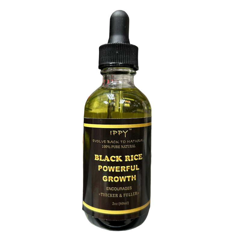 IPPY 100% Pure Natural Black Rice Powerful Growth 2oz