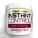 Gel fijador de bordes y trenzas JC's Instant Control de máxima fijación (118 ml)