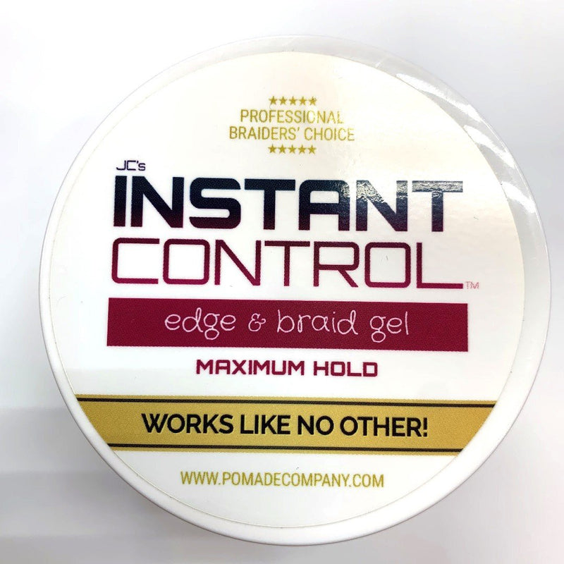 JC's Instant Control Edge & Braid Gel Maximum Hold 4 oz
