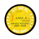 J.AMILA gel natural para trenzar y brillar, 8 oz (B00114)