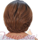 Peluca Vanessa Express Super C con raya lateral de encaje - SUPER C JANE