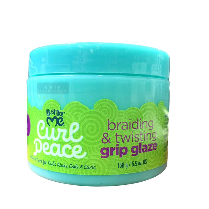 JUST FOR ME Curl Peace Braiding & Twisting Grip Glaze 5.5oz