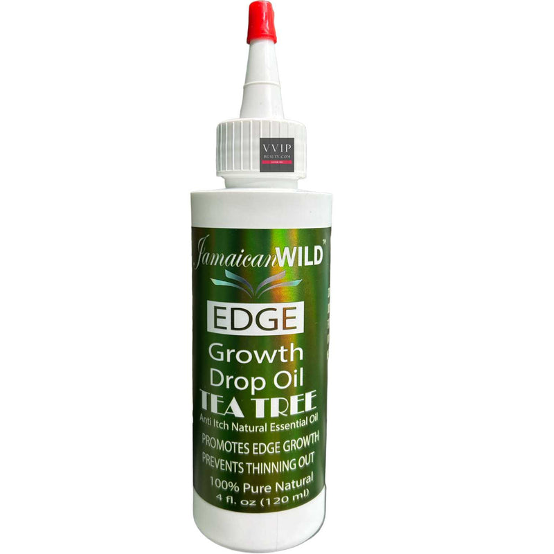 Jamaican Wild - Edge  Growth Drop Oil Black Tea Tree 4 oz