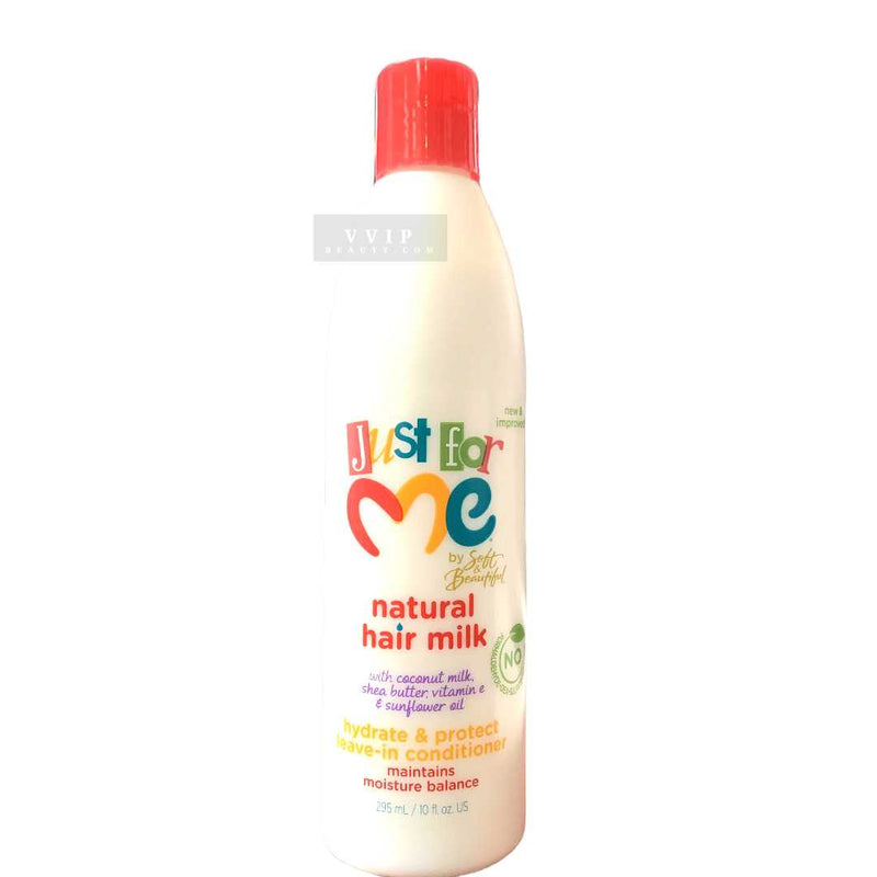 Just For Me Natural Hair Milk Hydrate & Protect Leave-In Conditioner 10oz