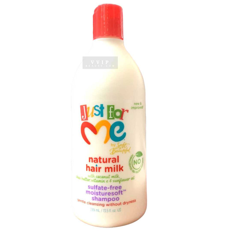 Just For Me Natural Hair Milk Moisture soft Shampoo 13.5oz