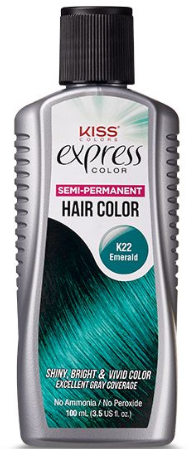 KISS EXPRESS COLORS SEMI-PERMANENT 3.5oz-22 Color (202-)