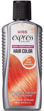 KISS EXPRESS COLORS SEMI-PERMANENT 3.5oz-22 Color (202-)