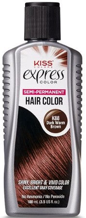 KISS EXPRESS COLORS SEMI-PERMANENT 3.5oz-22 Color (202-)