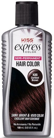 KISS EXPRESS COLORS SEMI-PERMANENT 3.5oz-22 Color (202-)