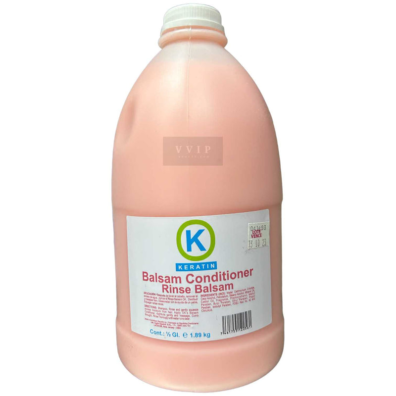 K Balsam Conditioner -Rinse Balsam 1/2 Gallon