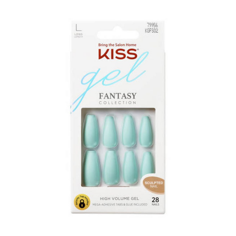 KISS Gel Fantasy Sculpted Nails 28 Nails-KGFS02 (S20.42)