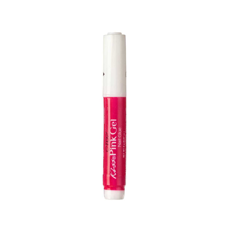 KISS Pink Gel Nail Glue 5-Piece Travel Pack