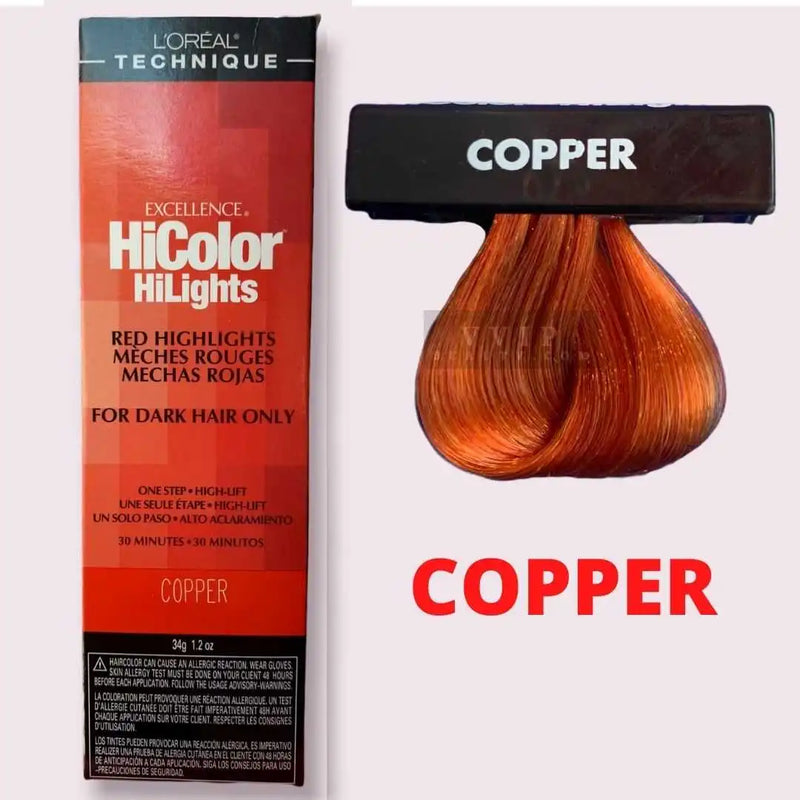 L'Oreal Excellence HiColor Red HiLights Permanent Hair 1.2 oz(S19)