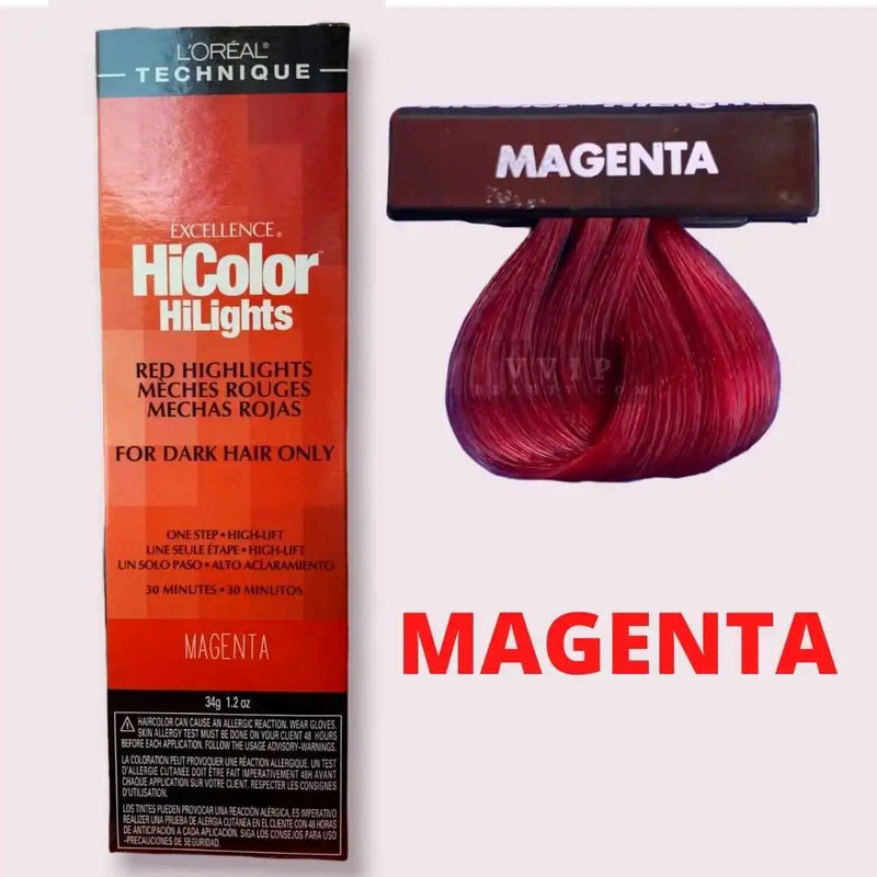 Loreal hicolor top intense red