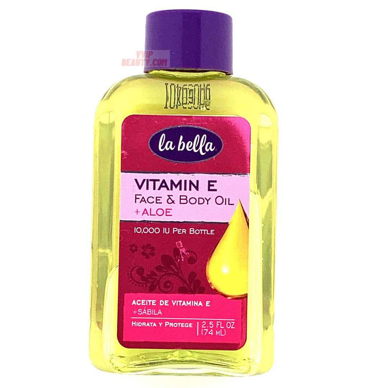 La bella Vitamin E Face & Body Oil 2.5oz (B00106)