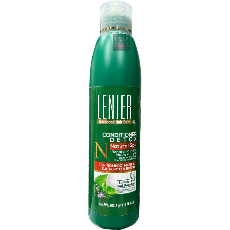 Lenier Detox Conditioner w/ Rosemary, Mint, Eucalyptus & Biotin 17 oz