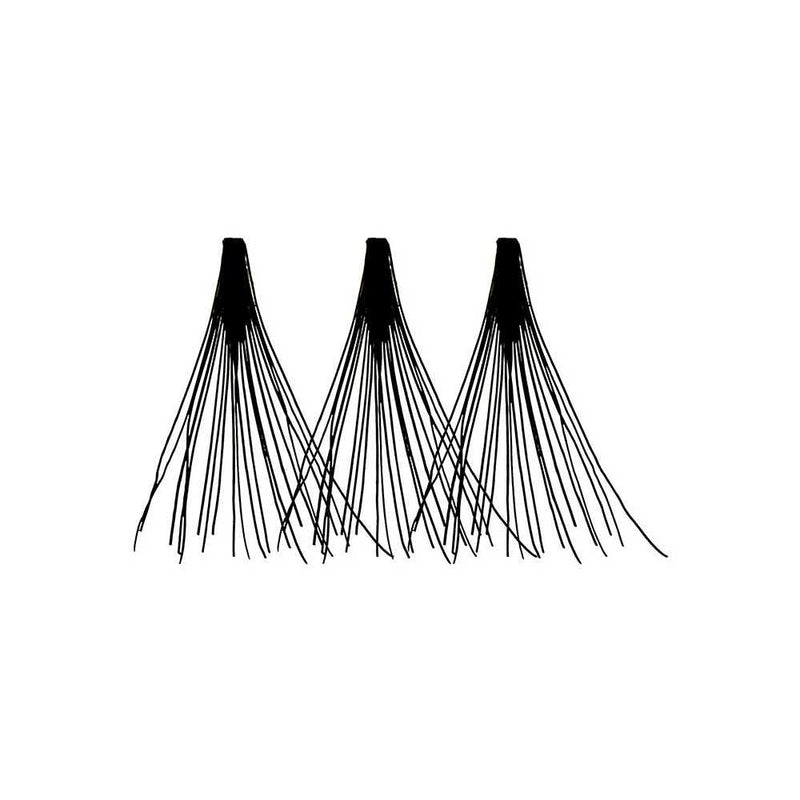 Long Ultra Black Knot Free Individual Lash (70pcs)-KPE06UB (M11)